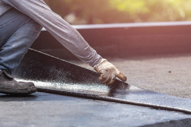 Professional Emergency Waterproofing technician working in Mount Sterling, IL